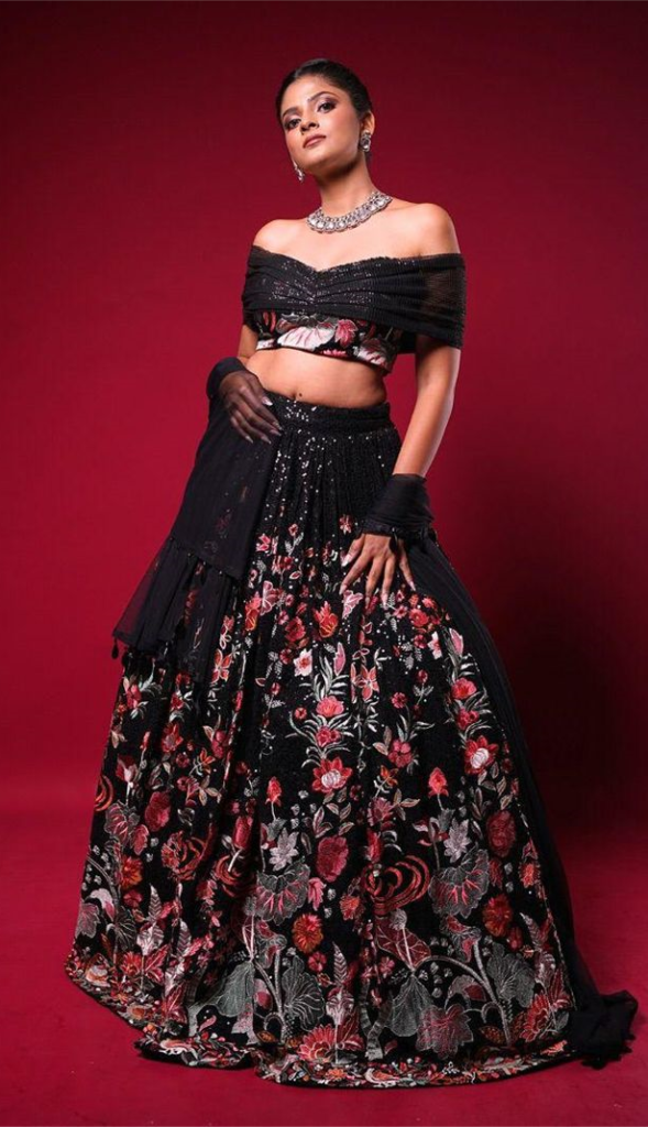 Heavy Black Boutique collection Lehenga