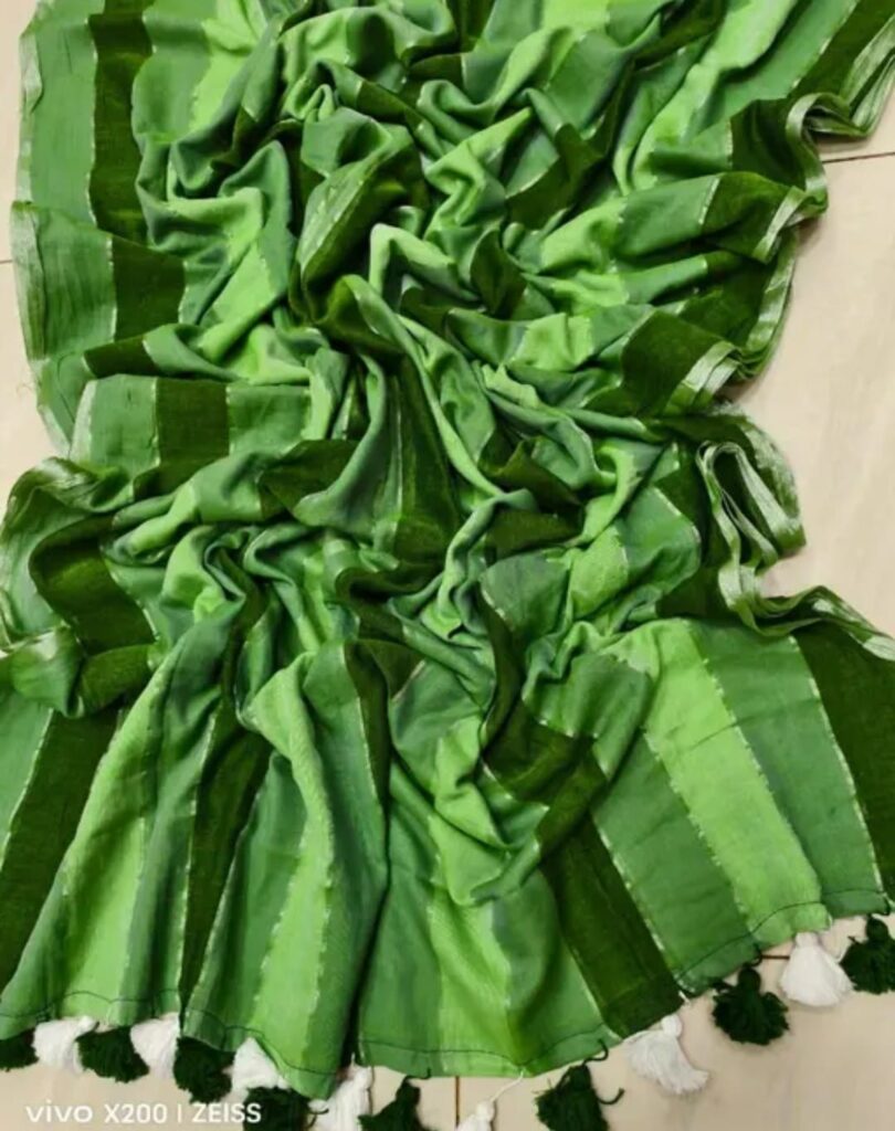 Pure Mul Cotton Sarees in stripes